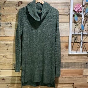 A NEW DAY Green Cowl Neck Oversized Sweater Large